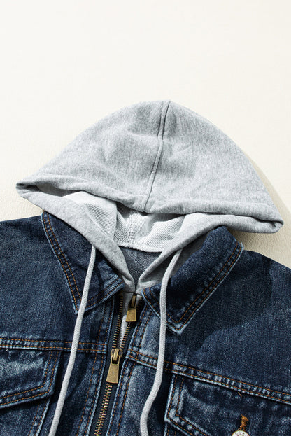 Mia Hooded Zip Up Jacket