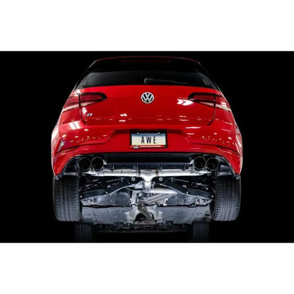AWE Tuning 15-17 Volkswagen Golf R MK7 Track Edition Exhaust - Diamond Black Tips (102mm) NP Motorsports