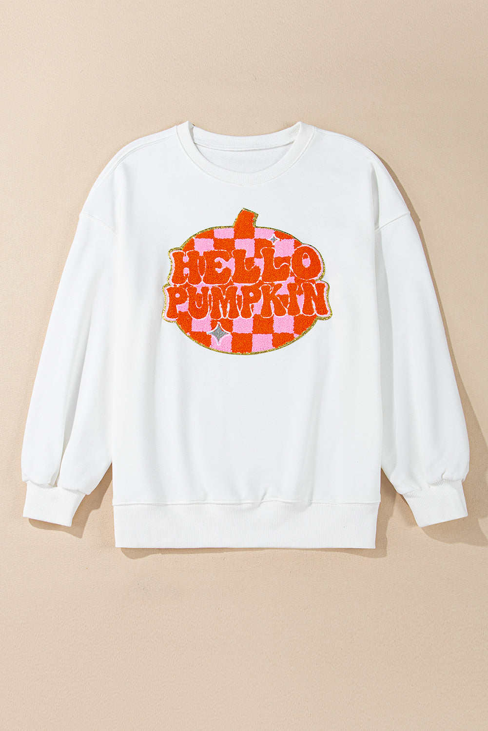 Blair Halloween Pumpkin Patched Pullover Sweatshirt Threaded Pear