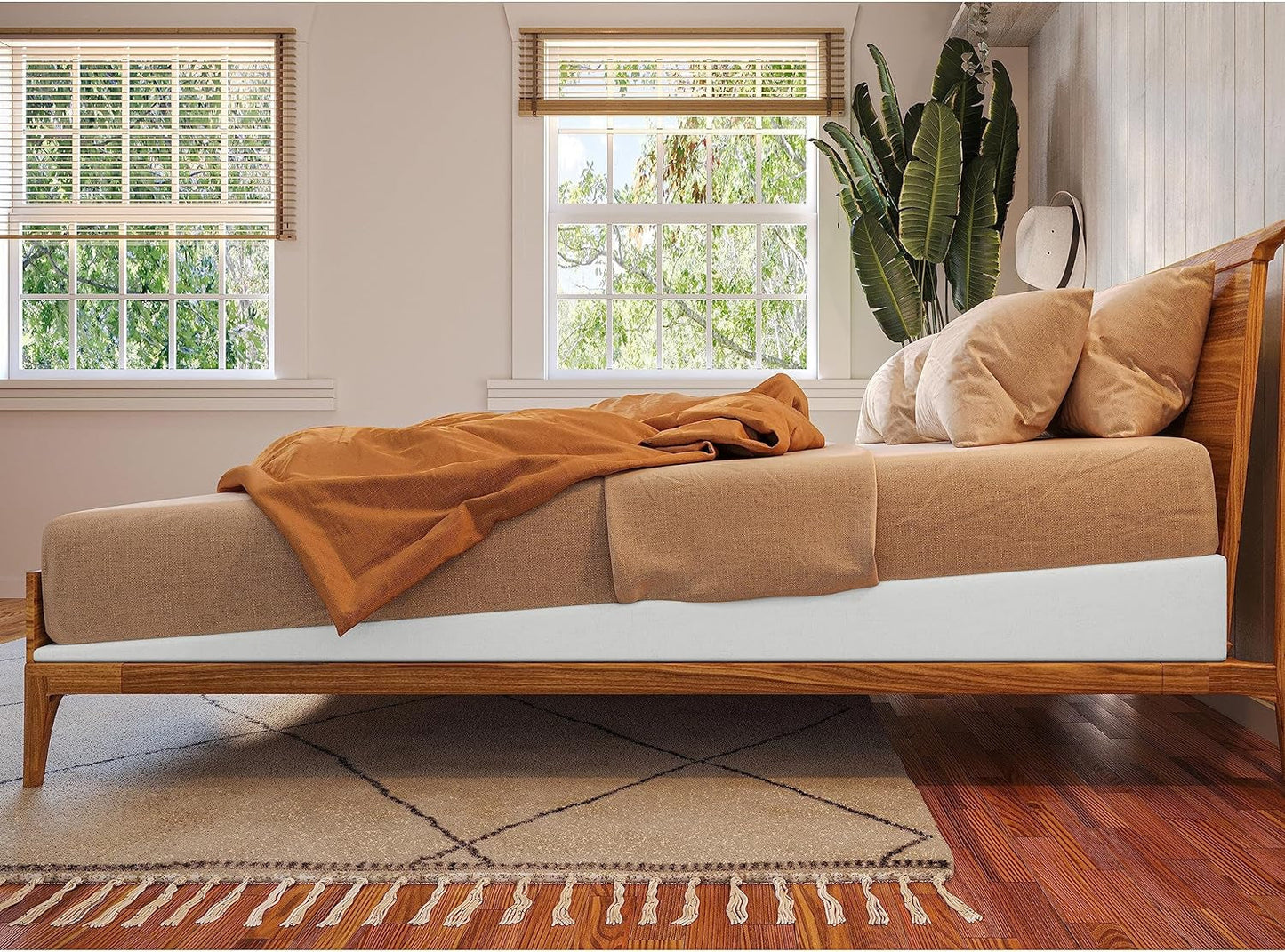 5 Inch Mattress Elevator with Gentle Incline Support