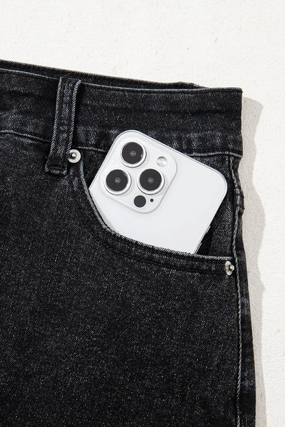 Emilia Raw Hem Mini Skirt