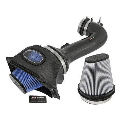 aFe Momentum Carbon Fiber Cold Air Intake System PDS/P5R 15-16 Chevrolet Corvette Z06 V8-6.2L NP Motorsports