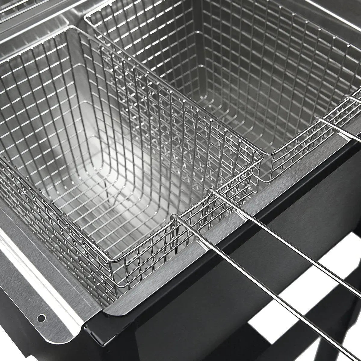 Barton 17QT High-Pressure Triple Basket Deep Fryer Double Burner Propane Station - Get it from Bo