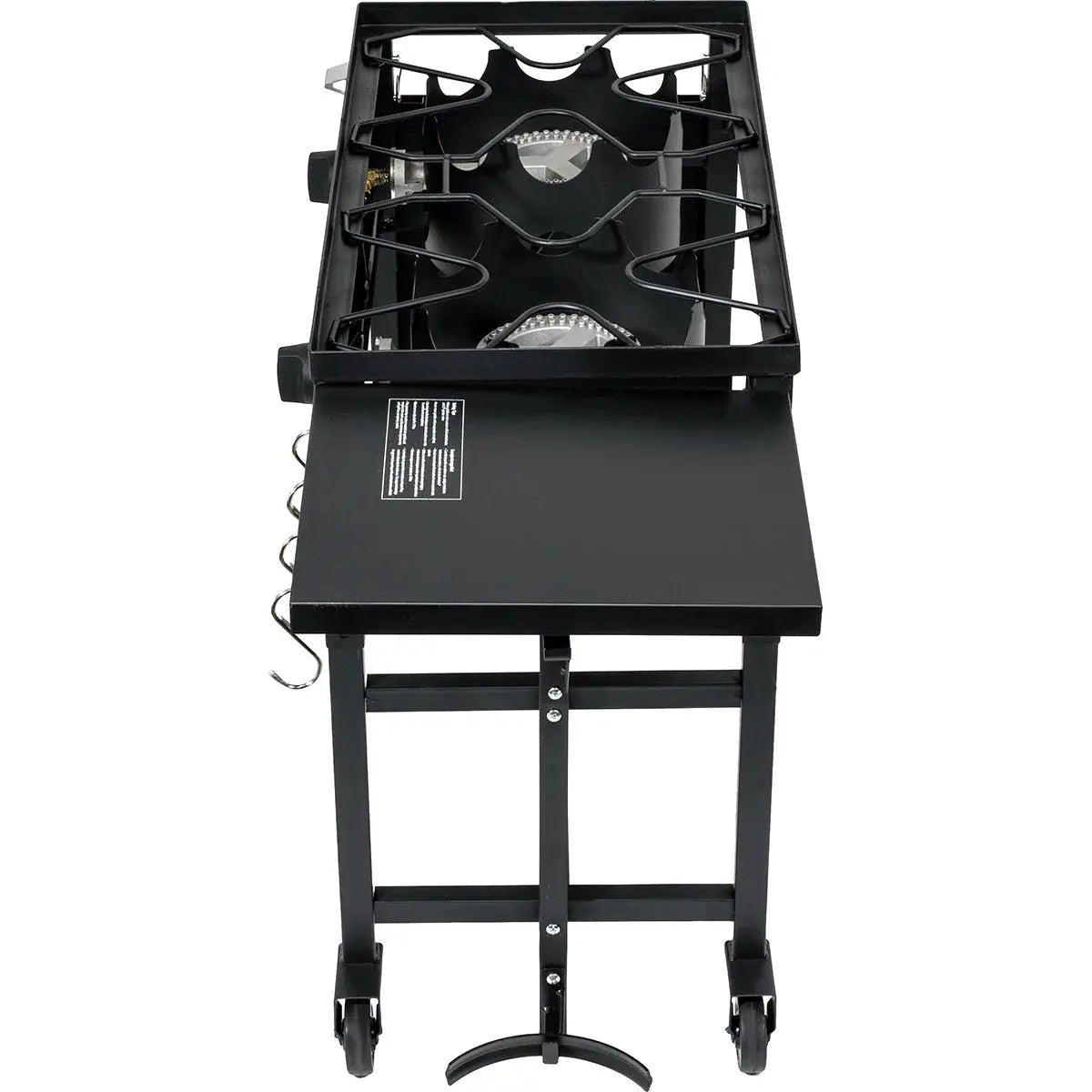 Barton 58,000 BTU Outdoor Propane Double Burner Stove Cooking Station BBQ Grill - Get it from Bo