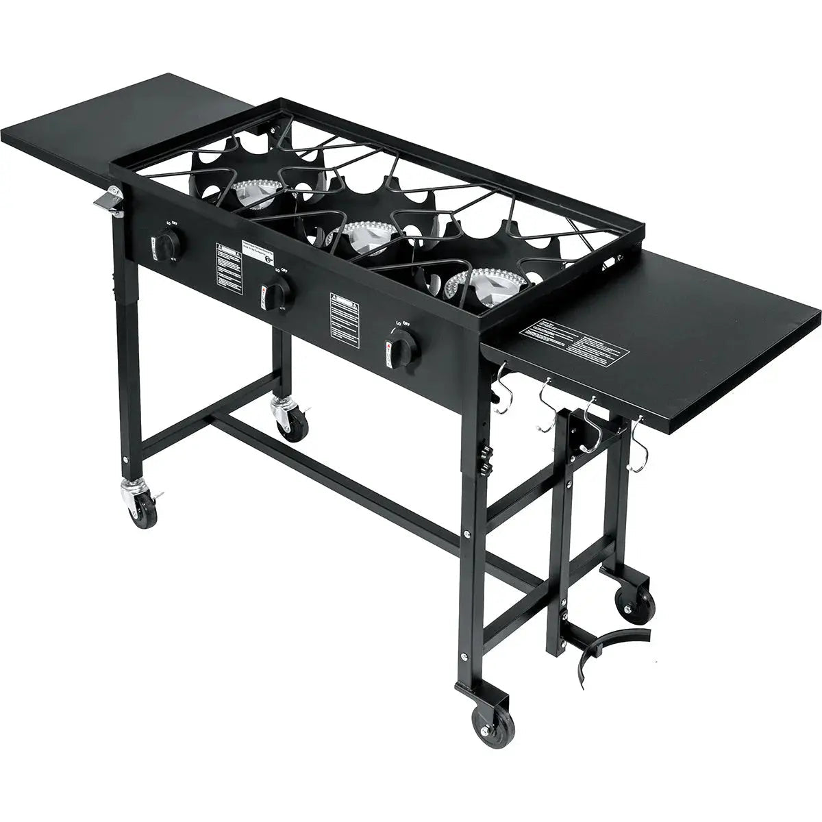 Barton Triple-Burner Stove 87,000 BTU Outdoor Camping Propane Cooking Station 4 - Get it from Bo