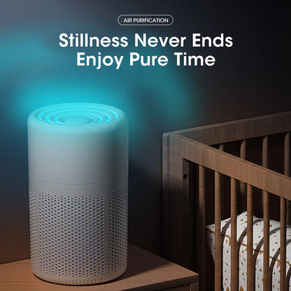 Mini Desktop Air Purifier Portable Air Purifier Household Air Cleaner