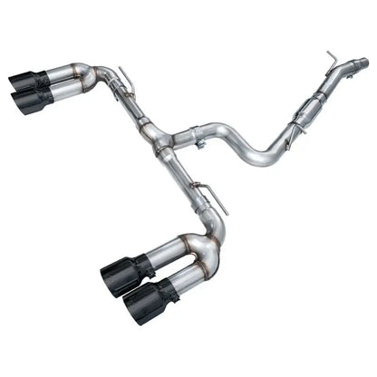 AWE 22-24 Audi 8Y S3 Track Edition Exhaust  - Diamond Black Tips NP Motorsports