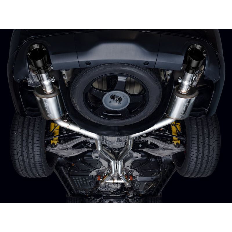 AWE Tuning 18-23 Dodge Durango SRT & Hellcat Touring Edition Exhaust - Diamond Black Tips NP Motorsports
