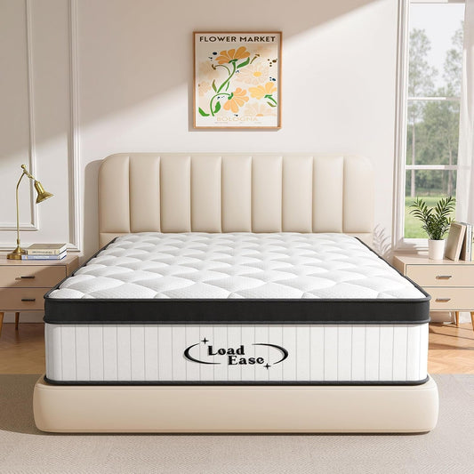 King Size Memory Foam Mattress with Spring Support