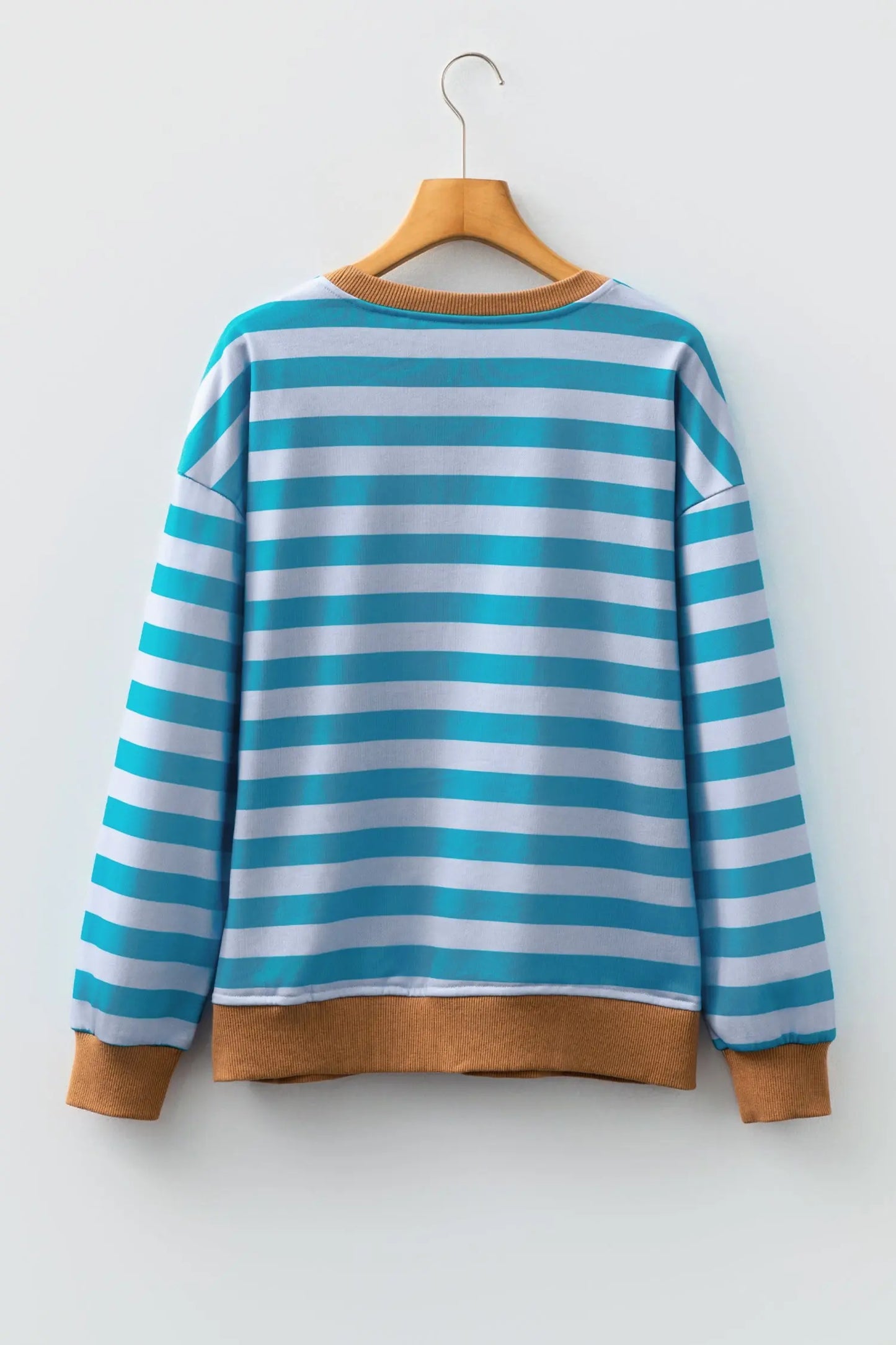 Madiena Trim Drop Shoulder Sweatshirt