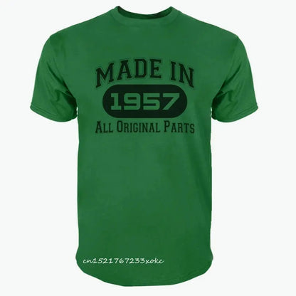 Men's T-Shirt Made 1957 All Original Parts 90/10 Get it from Bo