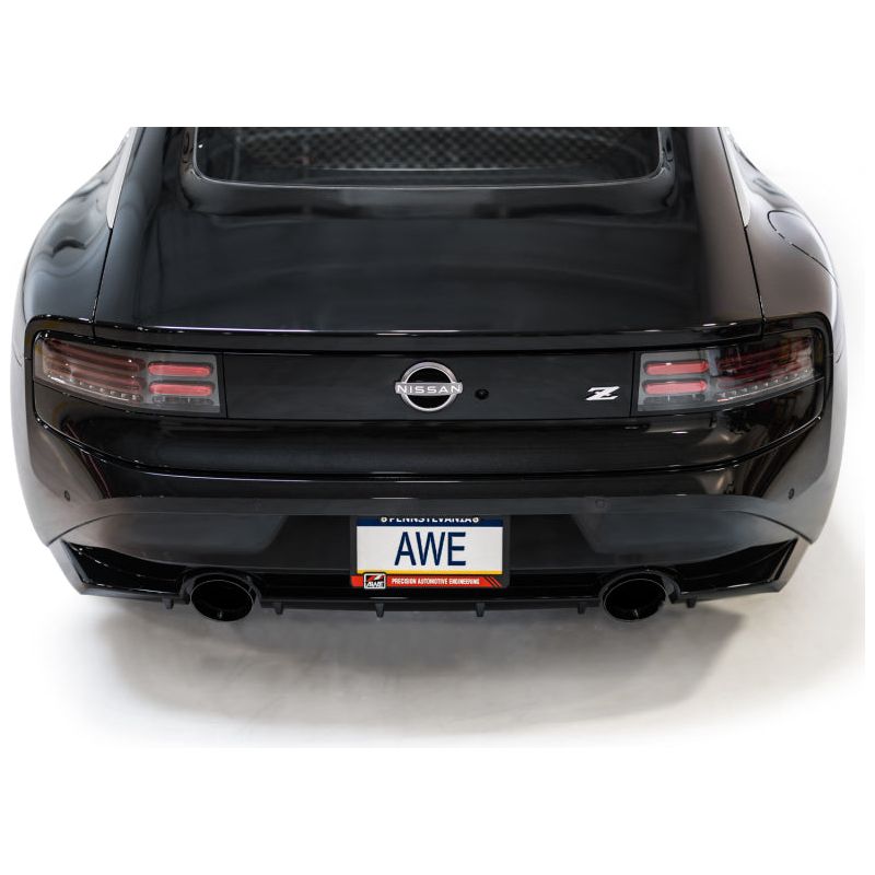 AWE 2023 Nissan Z RZ34 RWD Track Edition Catback Exhaust System w/ Diamond Black Tips NP Motorsports