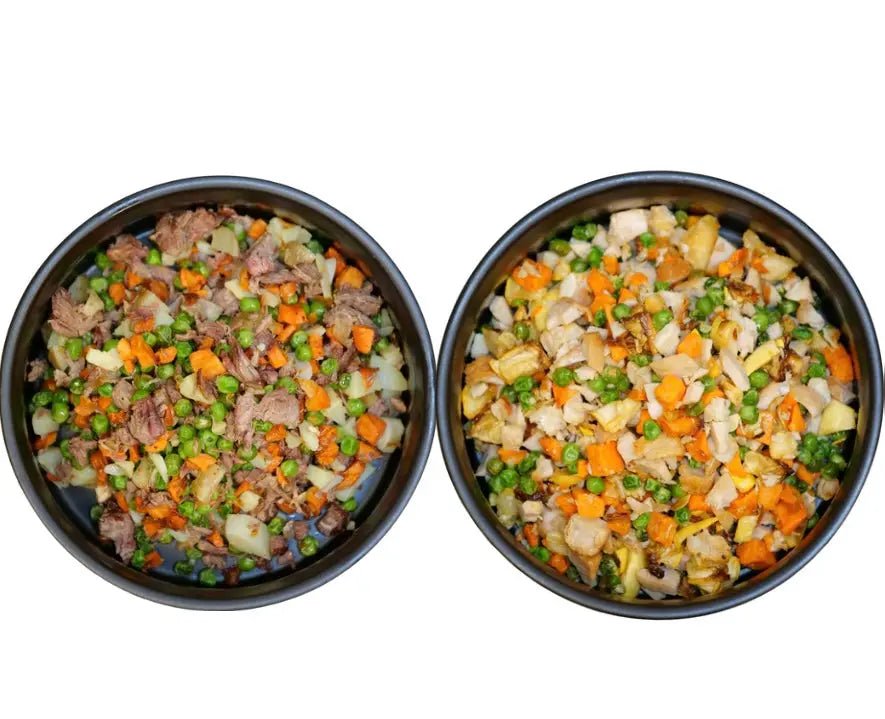 Beef and Chicken Combo - case includes 24, 8oz meals - Get it from Bo