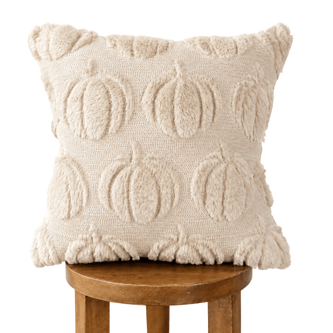 Beige Pumpkin Pillow Cover - Get it from Bo