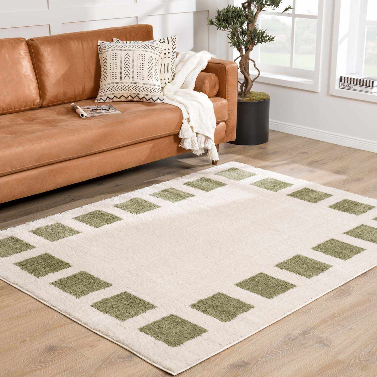 Beynon Green Washable Area Rug - Get it from Bo