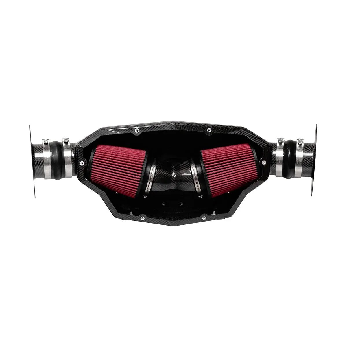 Black / Carbon Fiber Air Intake | 2020-24 Corvette C8 (44003D) - Get it from Bo