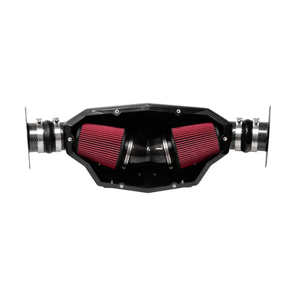 Black / Carbon Fiber Air Intake | 2020-24 Corvette C8 (44003D) - Get it from Bo