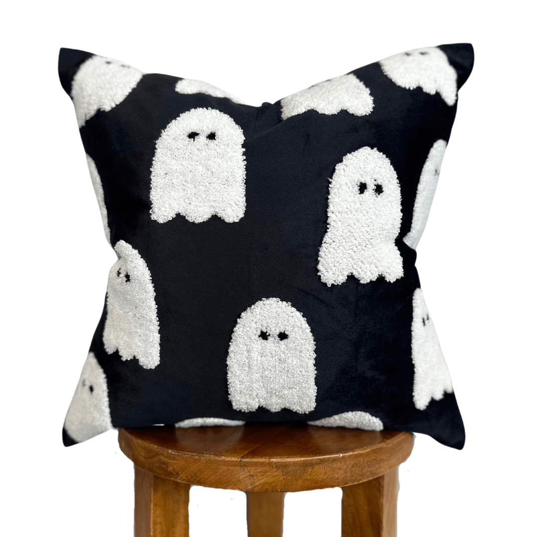 Black Ghost Pillow Cover - Get it from Bo