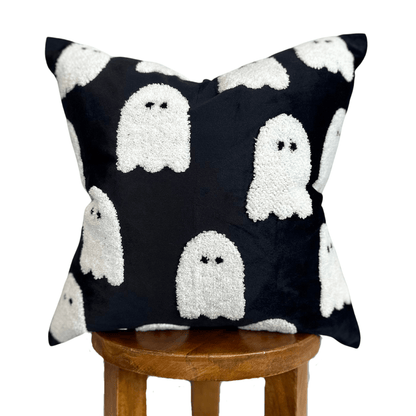 Black Ghost Pillow Cover - Get it from Bo