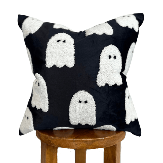 Black Ghost Pillow Cover - Get it from Bo