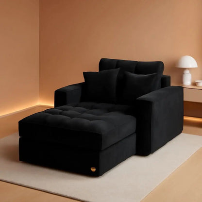Black Luxurious Modular Sectional Sofa With Chaise - Get it from Bo
