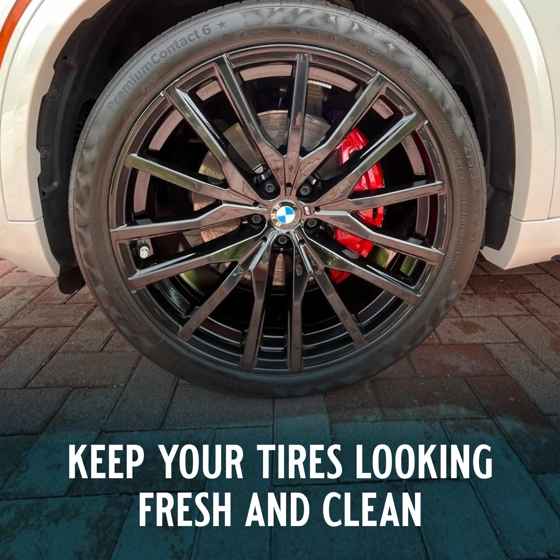 Blue Suede Tire Shine with Protect Shield Formula™ - Get it from Bo