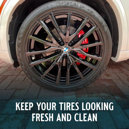 Blue Suede Tire Shine with Protect Shield Formula™ - Get it from Bo