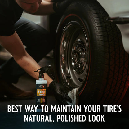 Blue Suede Tire Shine with Protect Shield Formula™ - Get it from Bo