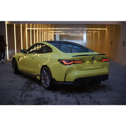 BMW G82 / G83 M4 & G22 / G23 / G26 4 Series - GTS Style OLED Taillights - Factory Red - Get it from Bo