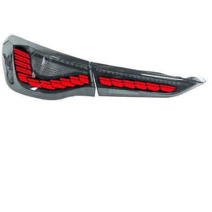 BMW G82 / G83 M4 & G22 / G23 / G26 4 Series - GTS Style OLED Taillights - Factory Red - Get it from Bo