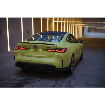 BMW G82 / G83 M4 & G22 / G23 / G26 4 Series - GTS Style OLED Taillights - Factory Red - Get it from Bo