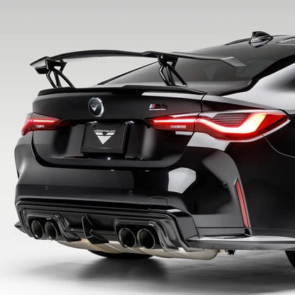 BMW G8X M3 | M4 Carbon Fiber Aero Wing Blade with Matte Black Uprights - Get it from Bo