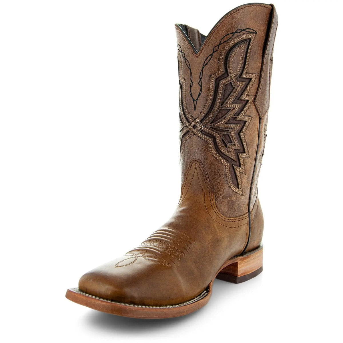 Broad Square Toe Cowboy Boots | Men's Broad Toe Boots (H50028) - Get it from Bo