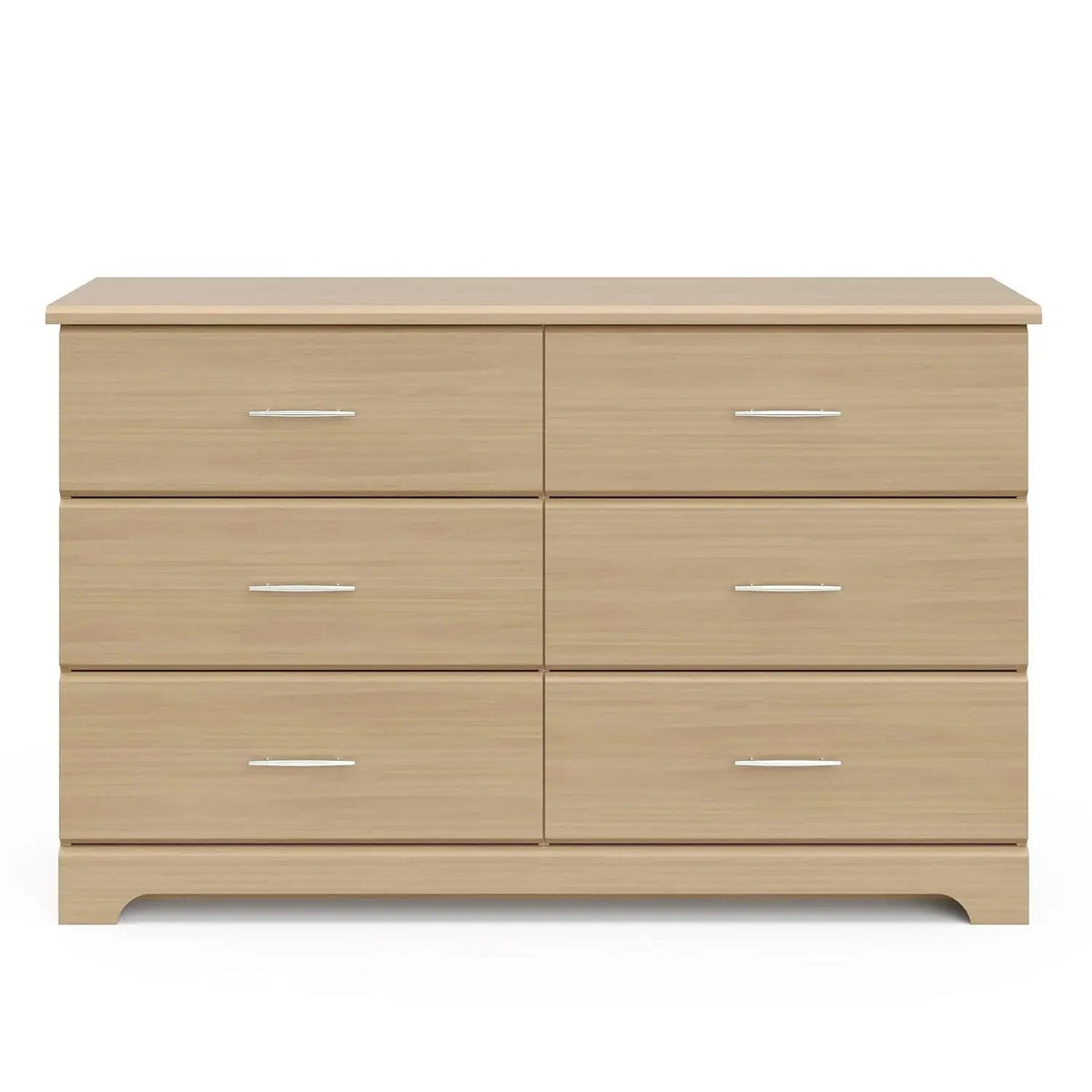 Brookside 6 Drawer Double Dresser (Driftwood) – Dresser for Nursery, 6 Drawer Dresser, Kids Dresser, Nursery Dresser Drawer Organizer, Chest of Drawers - Get it from Bo