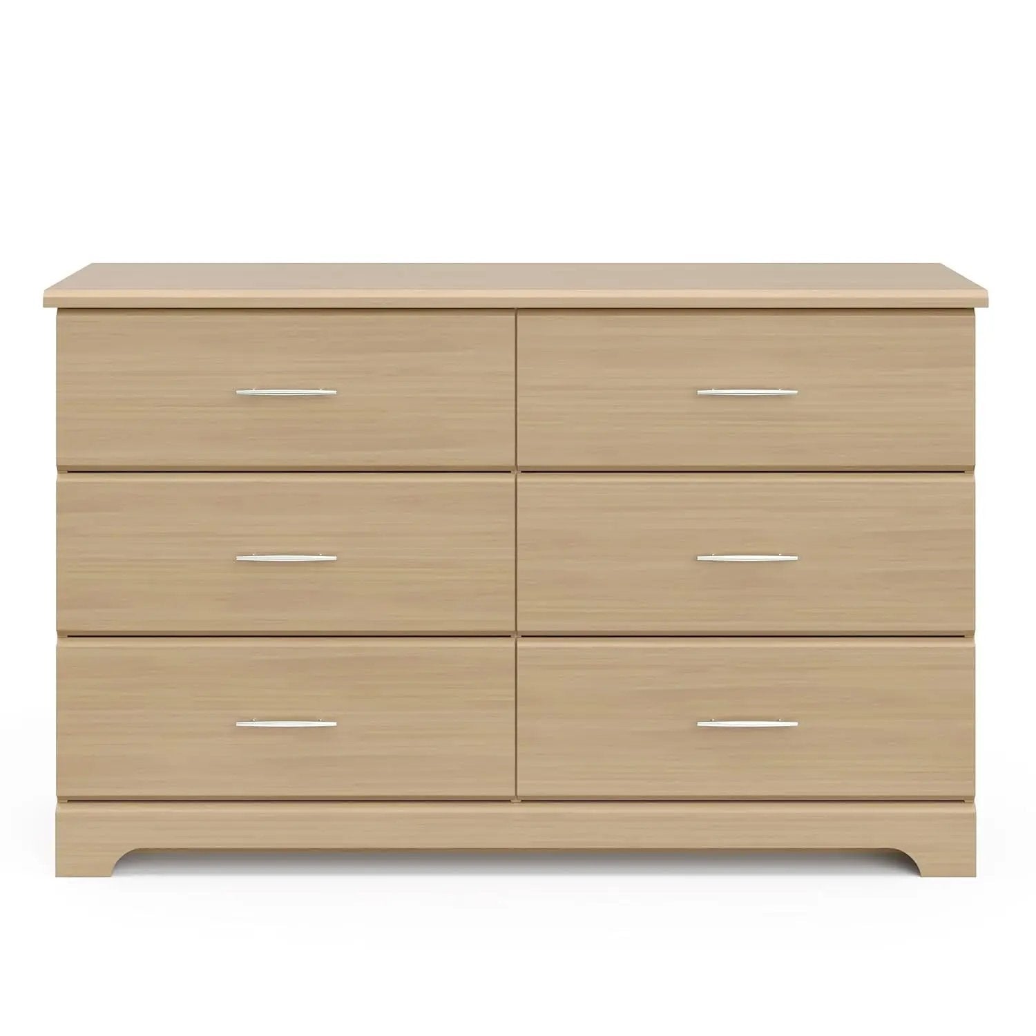 Brookside 6 Drawer Double Dresser (Driftwood) – Dresser for Nursery, 6 Drawer Dresser, Kids Dresser, Nursery Dresser Drawer Organizer, Chest of Drawers - Get it from Bo