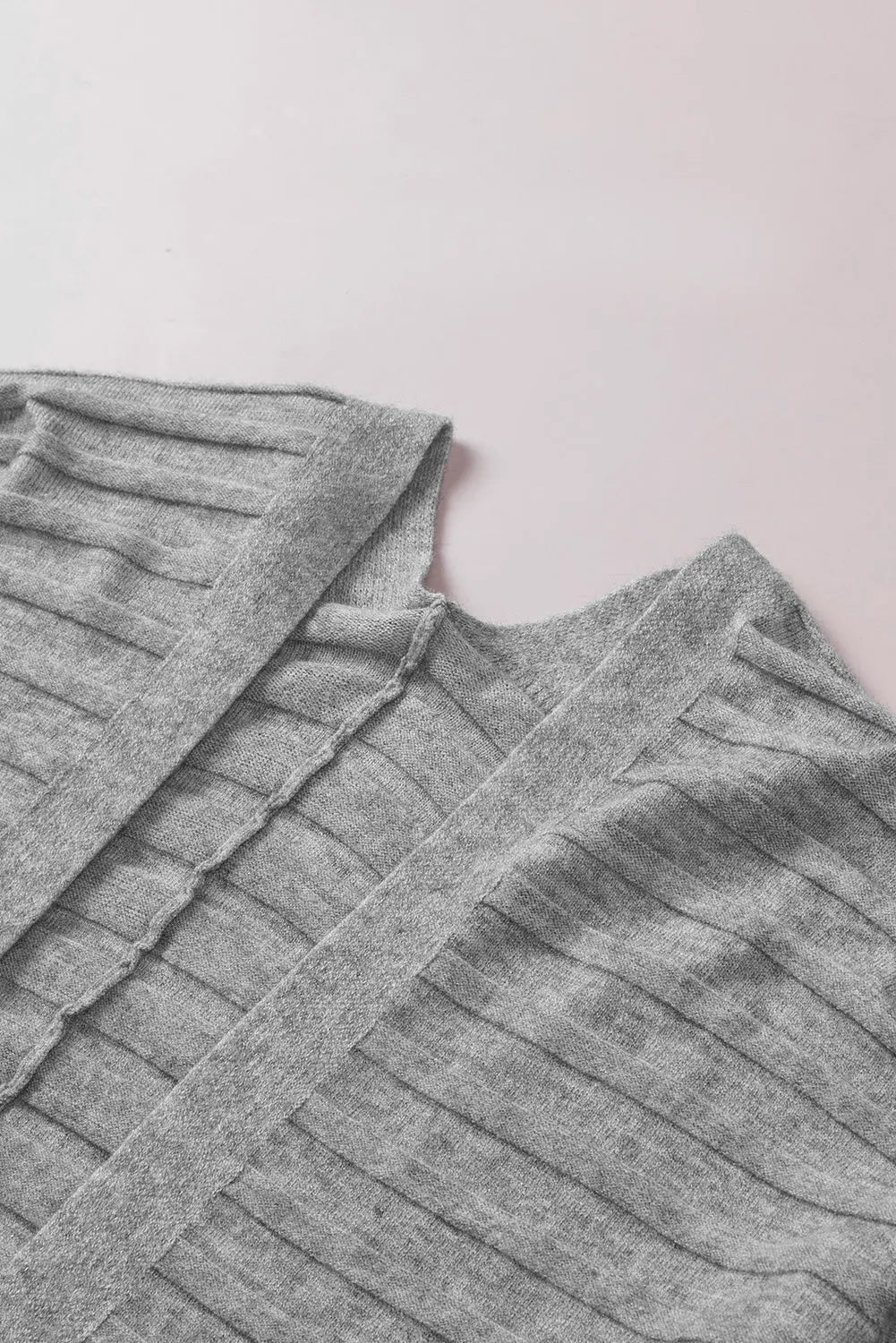 Lolatara Open Front Knit Cardigan