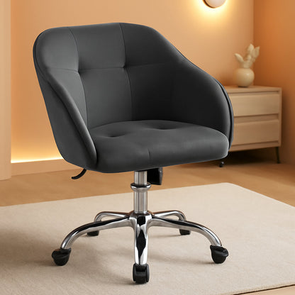Office Chair Height Adjustable Large Seat Armrests