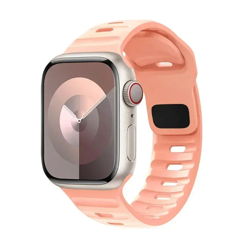 Sport Band Compatible with Apple Watch Bands 49/45/44/42/41/40 /38 Men Women Soft Silicone Band Get it from Bo