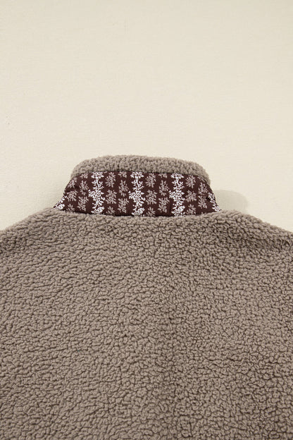 Wrenley Bows Sherpa Fleece Vest