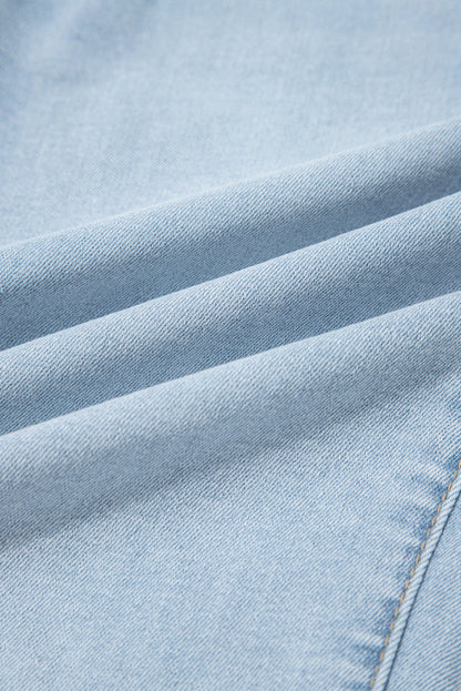 Kimberly Length Distressed Skinny Jeans