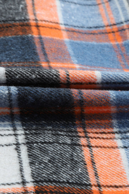 Elizabeth Plaid Down Ruffled Shirt