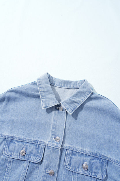 Sofia Plaid Patchwork Oversized Jacket