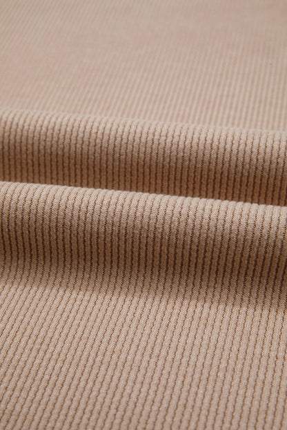 Elodie Textured Drawstring Baggy Hoodie