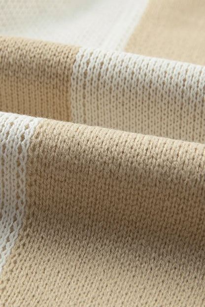 Abigail Print Drop Shoulder Sweater