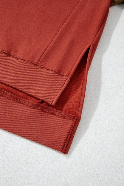 Ella Patchwork Drop Shoulder Pullover