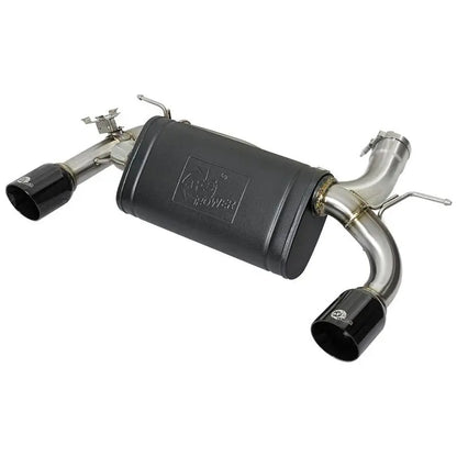 aFe MACHForce XP Exhausts Axle-Back 12-15 BMW 335i 3.0T (SS w/Black Tips) NP Motorsports