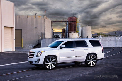 Moto Gloss Black Machined Strada