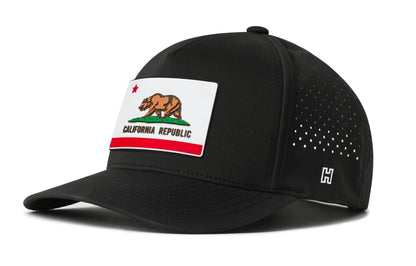 California Flag Performance 5-Panel Hat | CA Flexfit Snapback - Get it from Bo