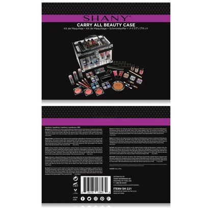 Carry All Trunk Makeup Set - Silver - Get it from Bo