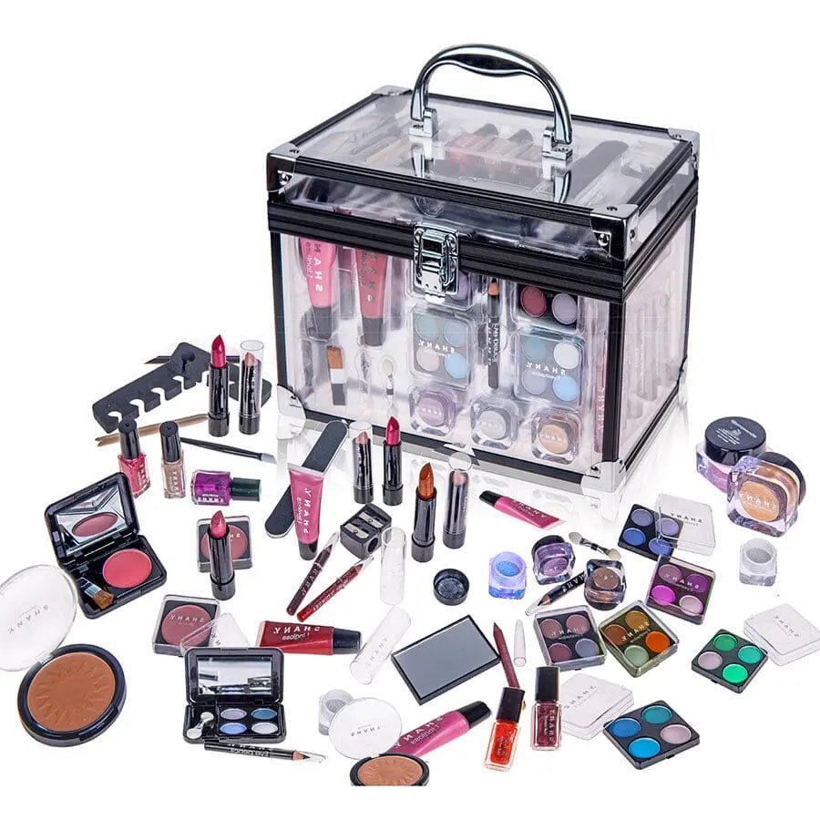 Carry All Trunk Makeup Set - Silver - Get it from Bo